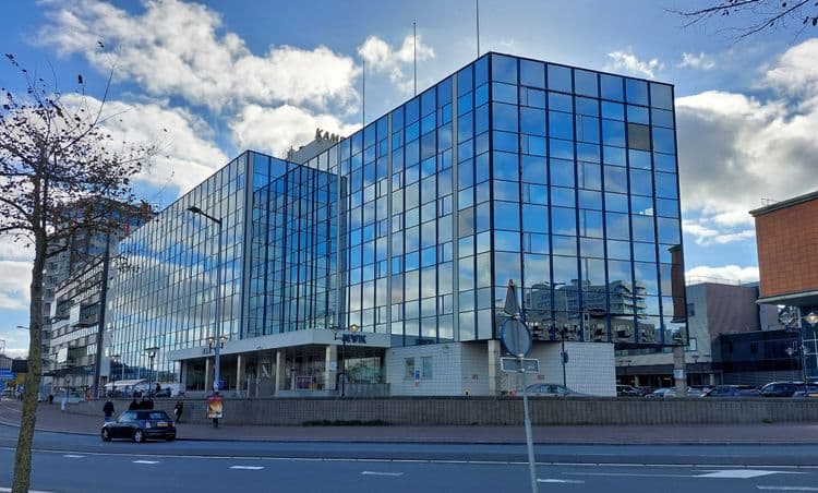 Het huidige KVK-gebouw in Amsterdam